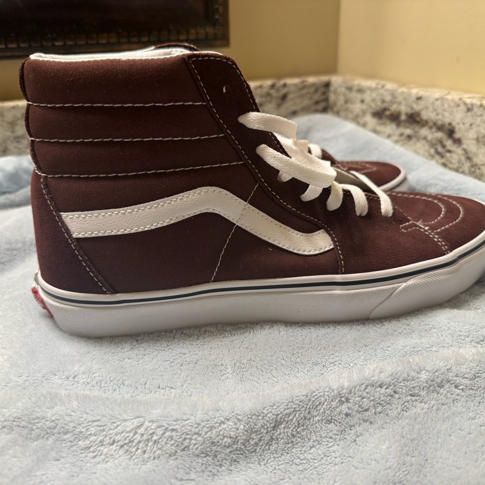 Vans High-Top  - Brown and White. Size 10.5 new